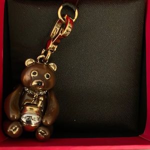 Juicy couture teddy bear w honey charm